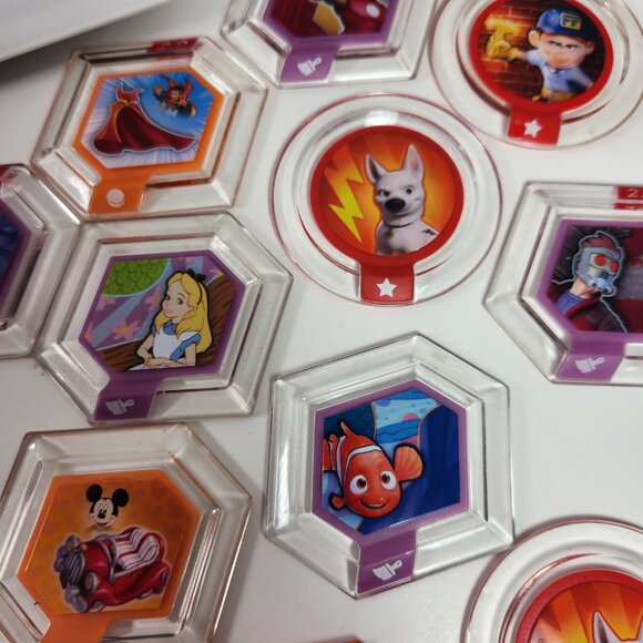Disney Infinity Disk Lot of 23 and Portal Base for Xbox 360 - Picture 10 of 15